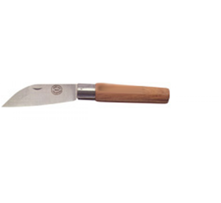 Navaja Recta personalizada con mango de encina